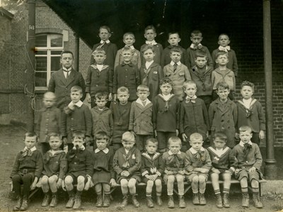 Ecole communale d'Aubel en 1923