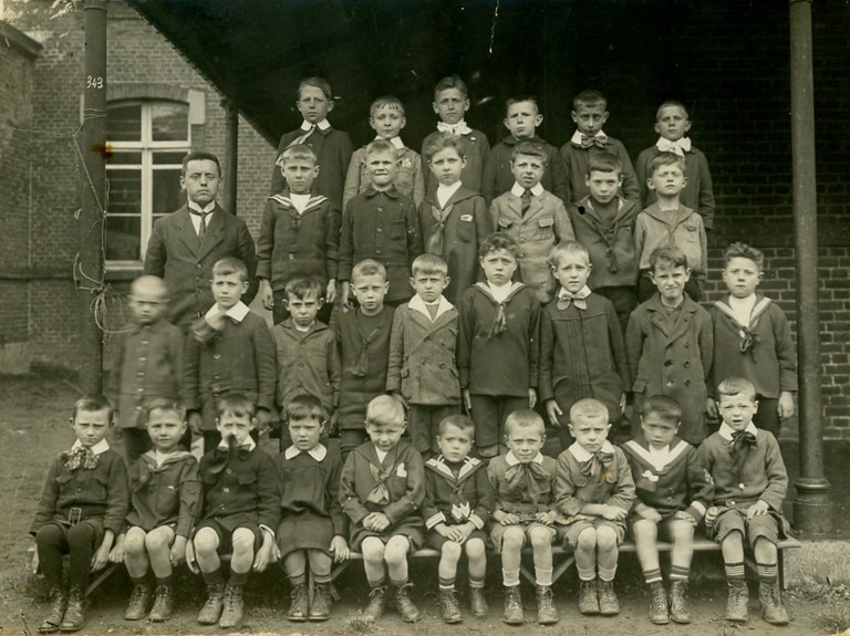 Ecole communale d'Aubel en 1923