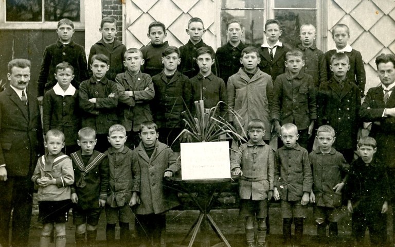 Ecole communale d'Aubel, les garçons