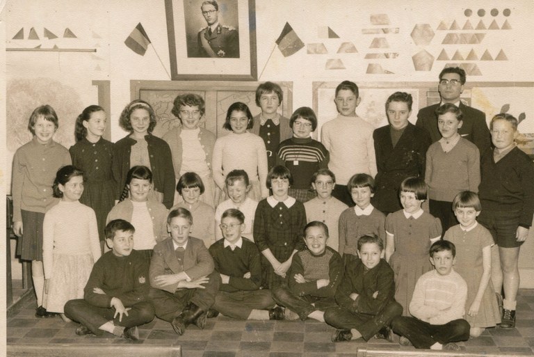 Classe de M. Crutzen en 1961