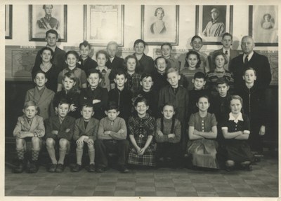 Classe de M. Godefroid en 1951-1952