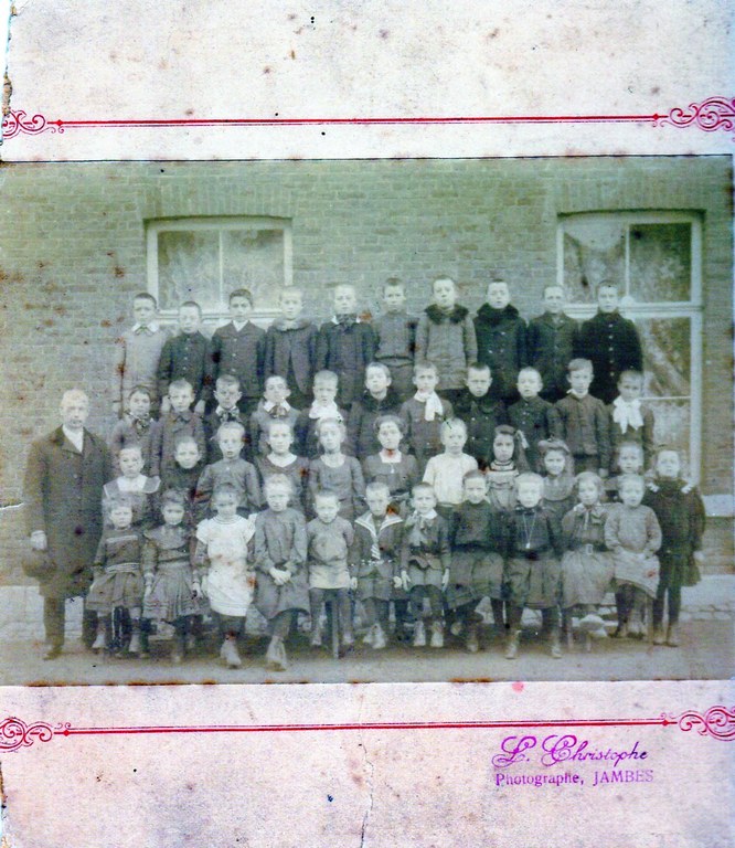 Classe de Saint-Jean-Sart en 1914