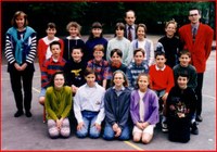 Classe de 6e année de M. Gaston Meessen en 1994