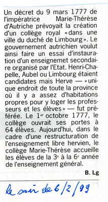 Enseignement secondaire