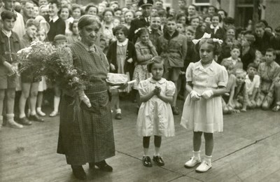 Schepe dame en 1954