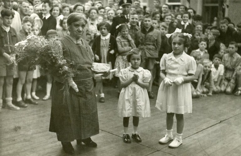 Schepe dame en 1954