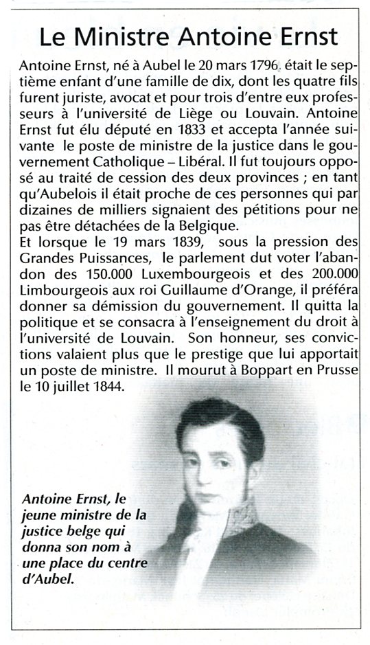 Figures marquantes Antoine Ernst Journal d'Aubel 1997 - Albert Mager117.jpg