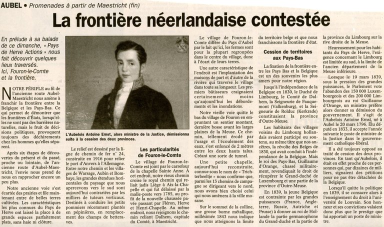 Figures marquantes Antoine Ernst Journal d'Aubel 1997 - Albert Mager118.jpg