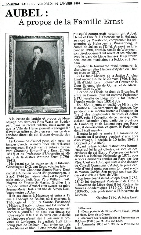Figures marquantes La famille Ernst Journal d'Aubel 1997 - Albert Mager116.jpg