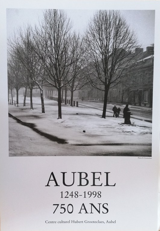 Personnalités Hubert Grooteclaes Affiche 750 ans d'Aubel 1998 - José Sckuvie.jpg