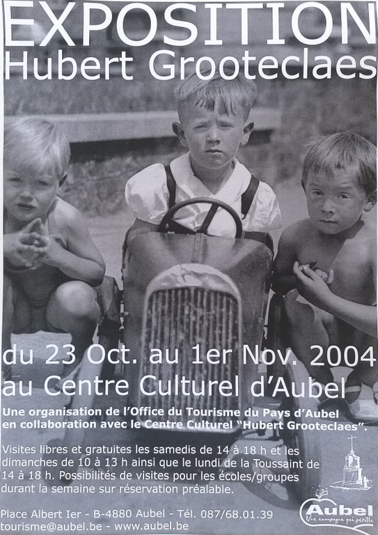 Personnalités Hubert Grooteclaes Affiche expo 2004 - José Sckuvie.jpg