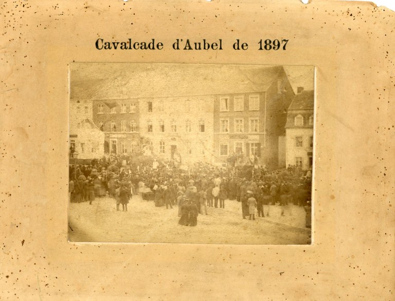 Cavalcade d'Aubel en 1897