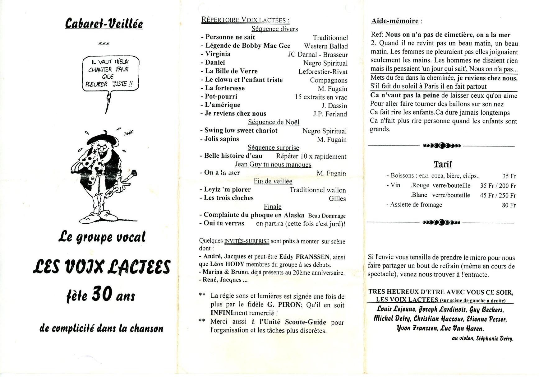 Les voix lactées 30e anniversaire 1995 - Richard Faymonville001.jpg