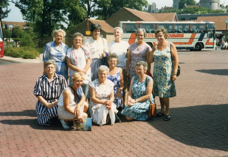 Voyage à Lourdes en 1989