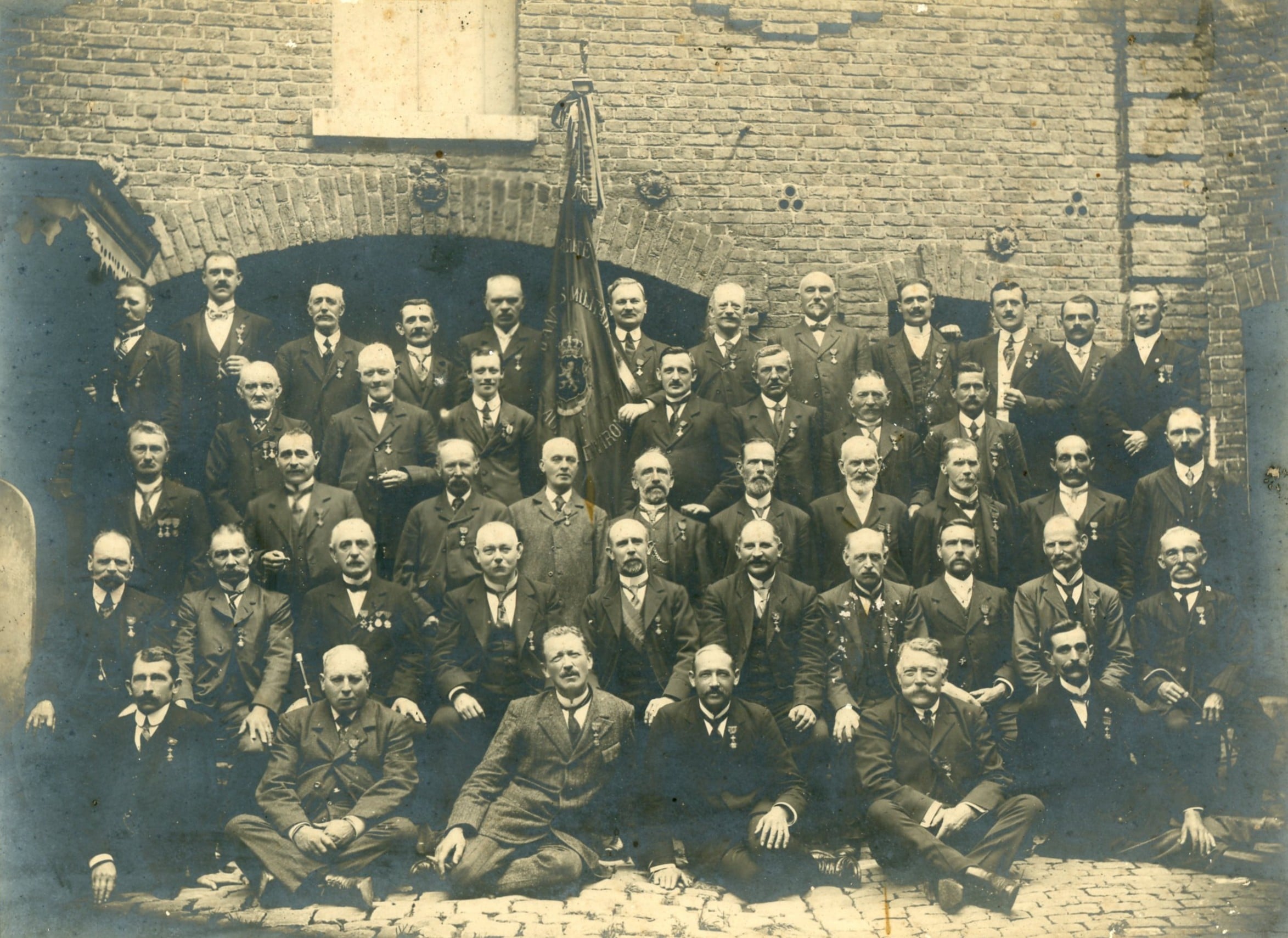 Armée Anciens militaires d'Aubel et des environs 1920 - Vanloo058.jpg