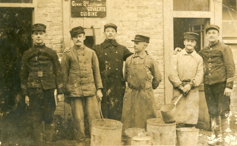 Carte postale de M. Barbay en 1919
