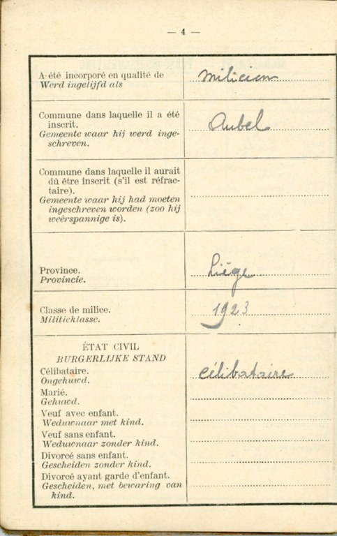 Livret militaire Piron Emile 1923 - Clairette Piron006.jpg