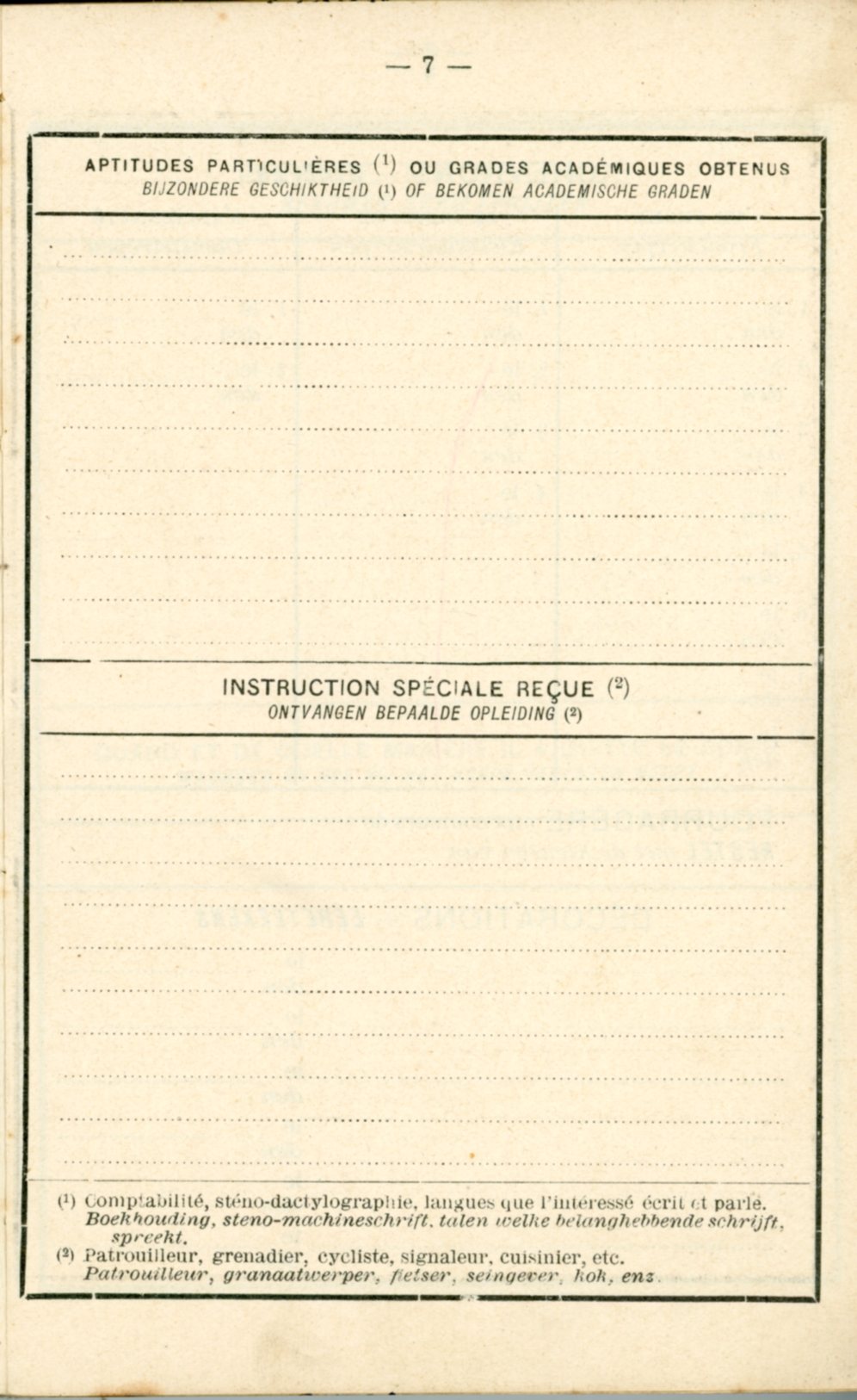 Livret militaire Piron Emile 1923 - Clairette Piron009.jpg