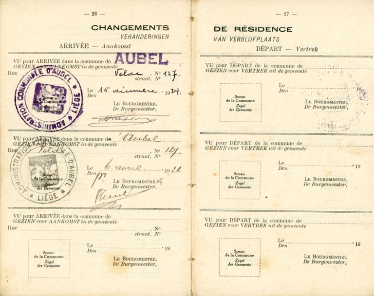 Livret militaire Piron Emile 1923 - Clairette Piron016.jpg