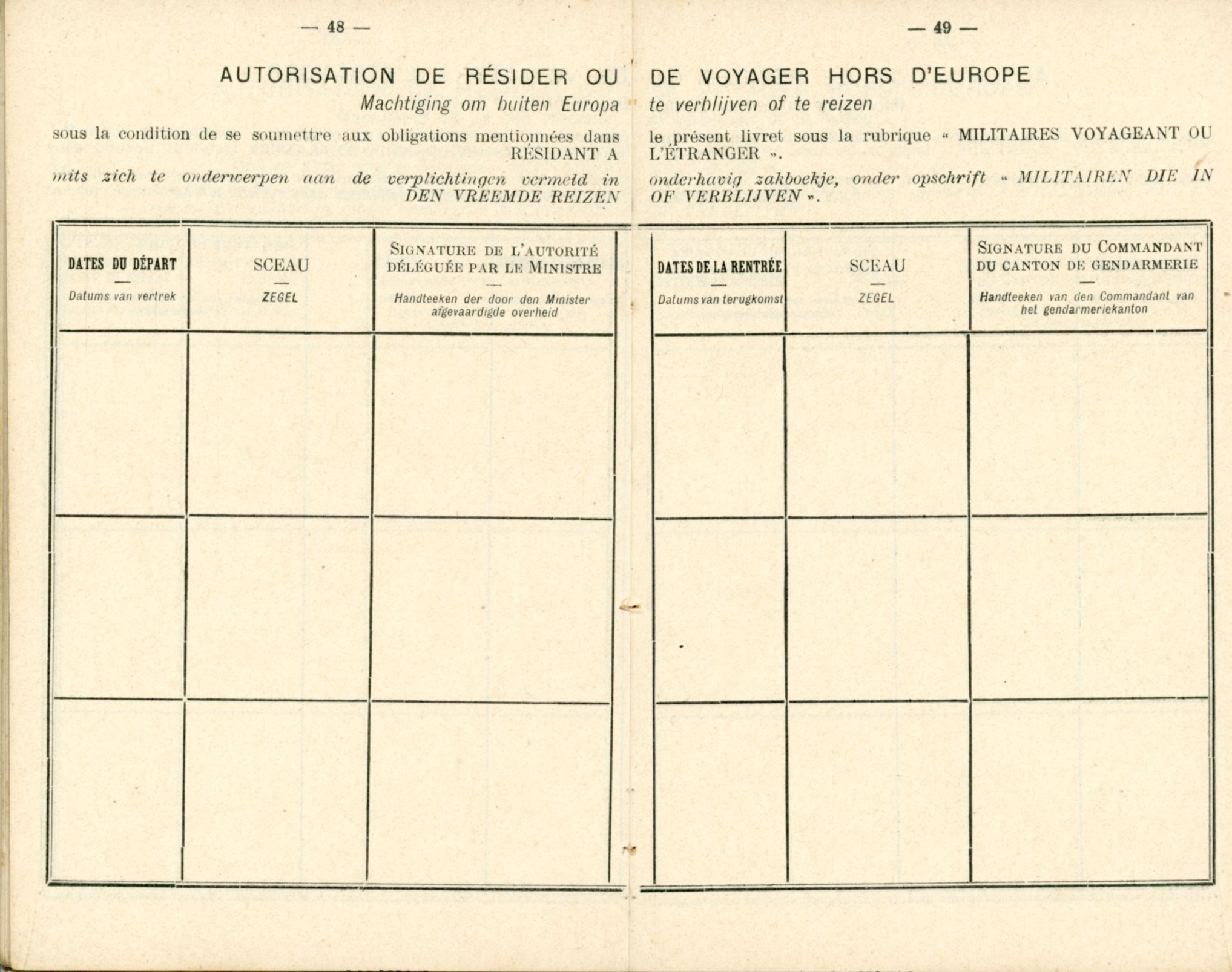 Livret militaire Piron Emile 1923 - Clairette Piron019.jpg