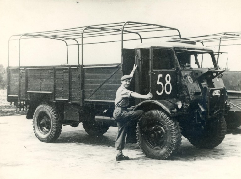 Robert Chapelier à l'armée