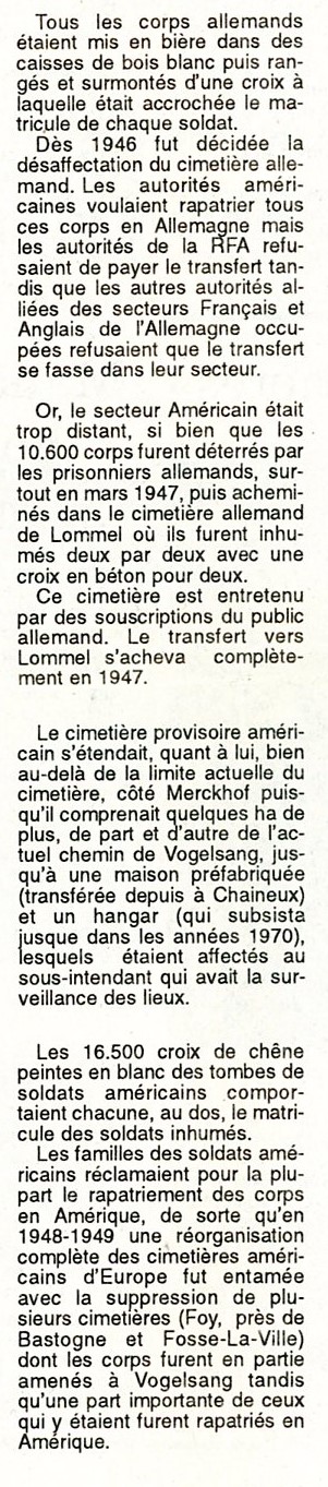 Cimetière américain dit de Henri-Chapelle Journal d'Aubel 10-11-1994 - Albert Mager080.jpg