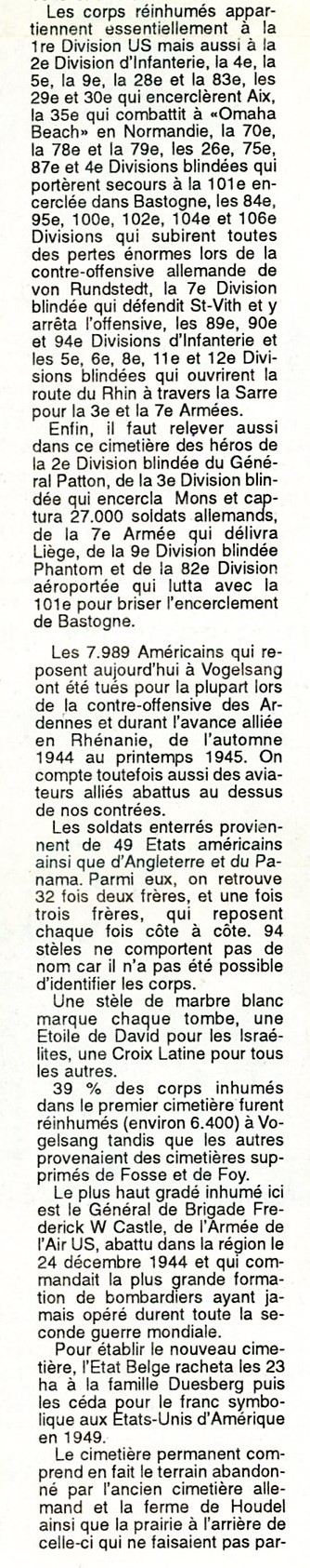 Cimetière américain dit de Henri-Chapelle Journal d'Aubel 10-11-1994 - Albert Mager082.jpg