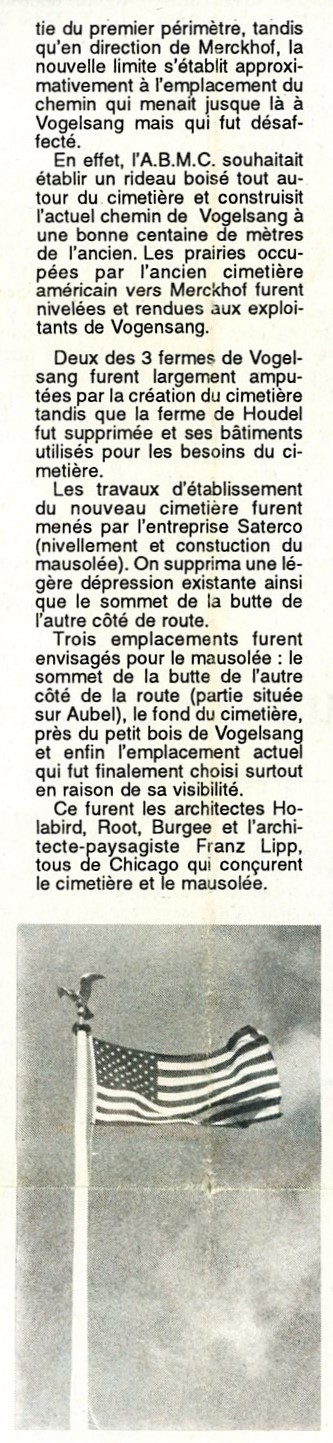 Cimetière américain dit de Henri-Chapelle Journal d'Aubel 10-11-1994 - Albert Mager083.jpg