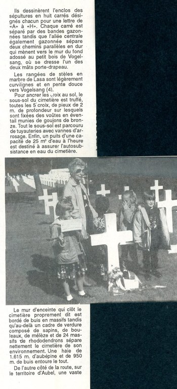 Cimetière américain dit de Henri-Chapelle Journal d'Aubel 10-11-1994 - Albert Mager084.jpg