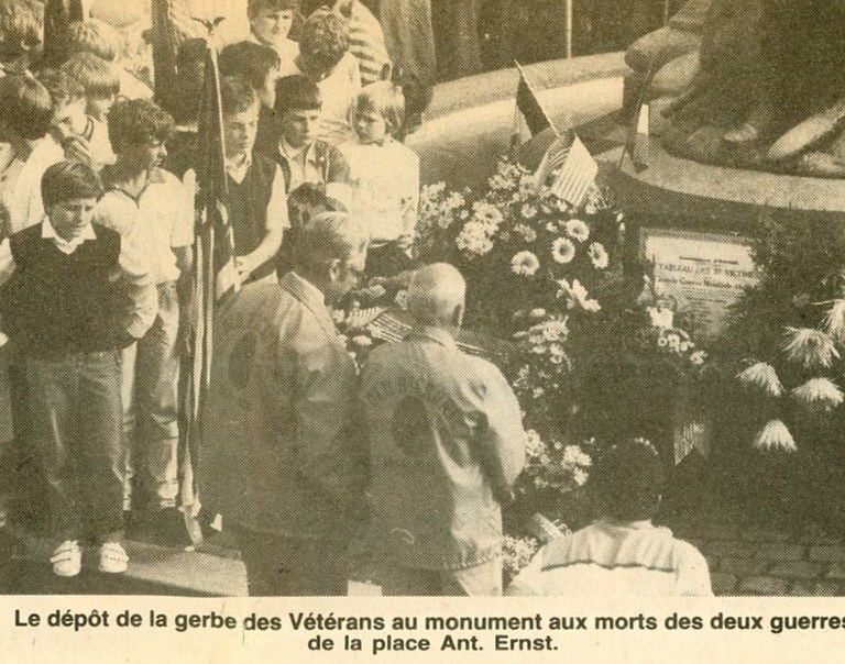 40e anniversaire de la libération d'Aubel