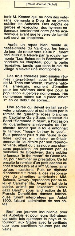 Commémoration libération Journal d'Aubel 1984 - Albert Mager003.jpg