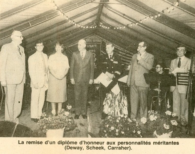 Commémoration libération Journal d'Aubel 1984 - Albert Mager025.jpg