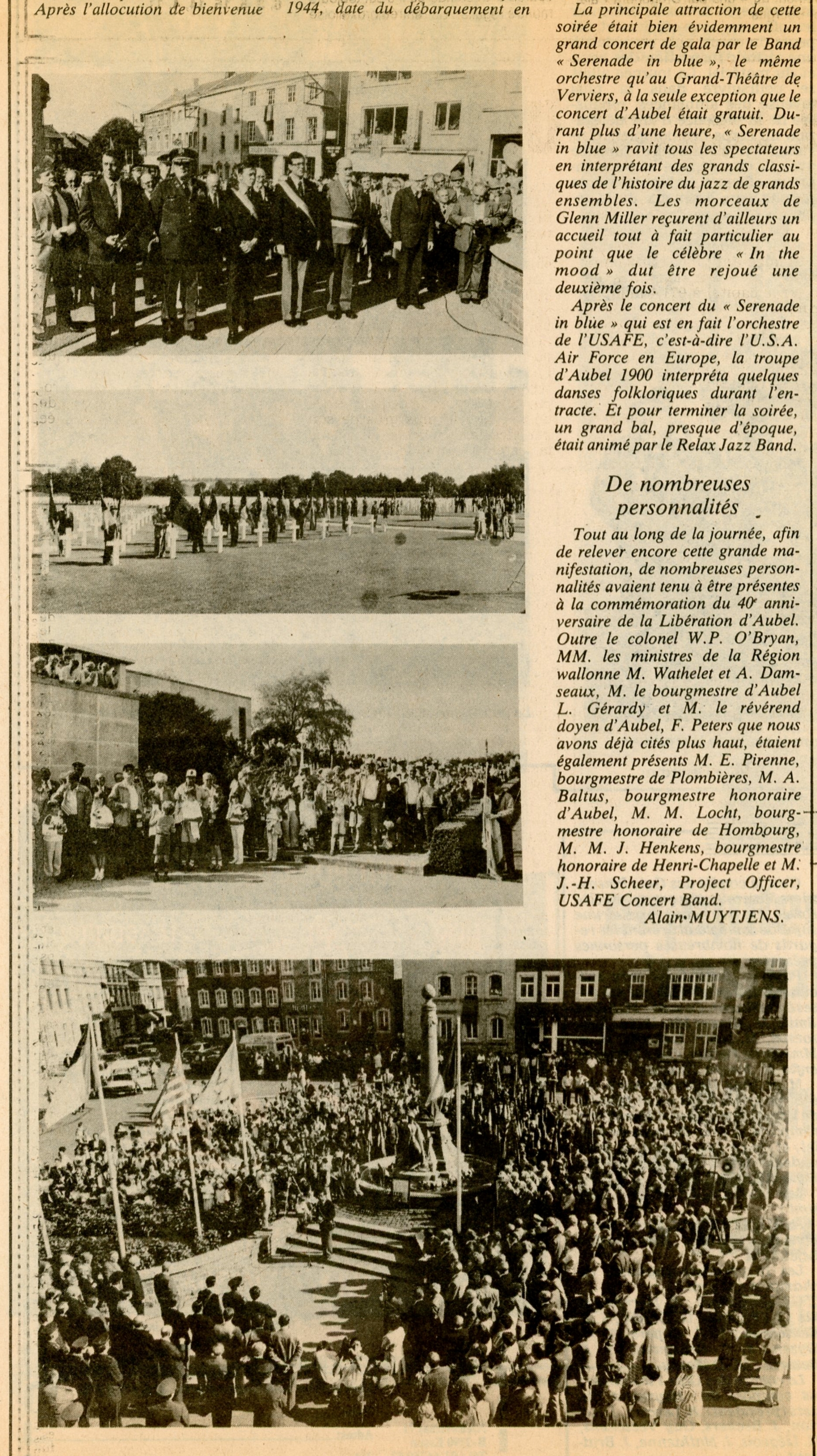 Guerre 40-45 Véritable débarquement à Aubel Article de presse XXXX - Fernand Brée 011.jpg