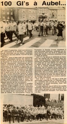 100 GI's à Aubel