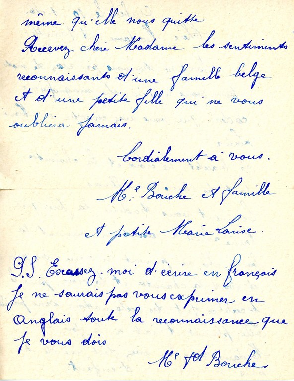 Guerre 40-45 Courrier Famille Bouche et soldat américain 1946 - Marie-Josée Bouche025.jpg