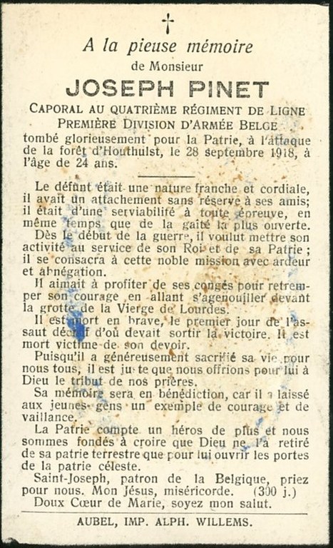 Guerre 14-18 Mortuaire Joseph Pinet 1918 - Albert Mager021.jpg
