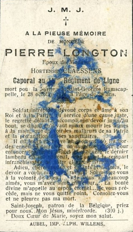 Guerre 14-18 Mortuaire Pierre Longton 1914 - Albert Mager020.jpg