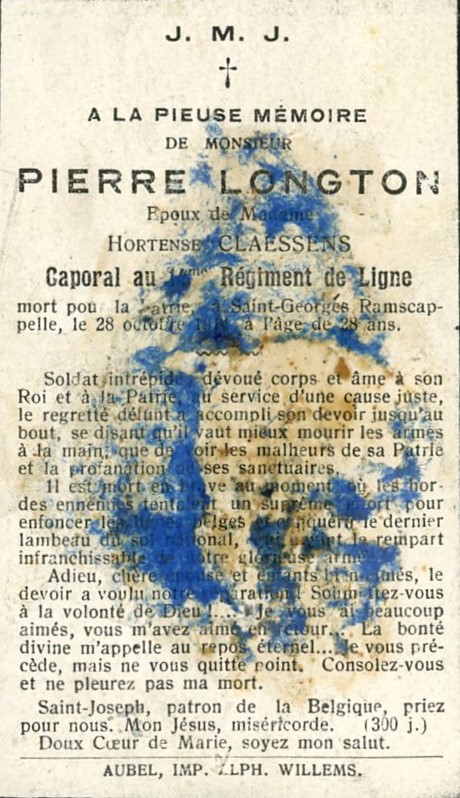 Guerre 14-18 Mortuaire Pierre Longton 1914 - Albert Mager020.jpg