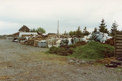 Le dépôt d'immondices à Merckhof