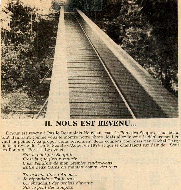 Le pont des soupirs