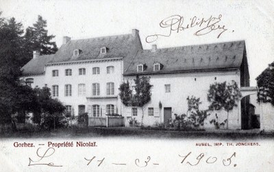 Le château Nicolaï à Gorhez
