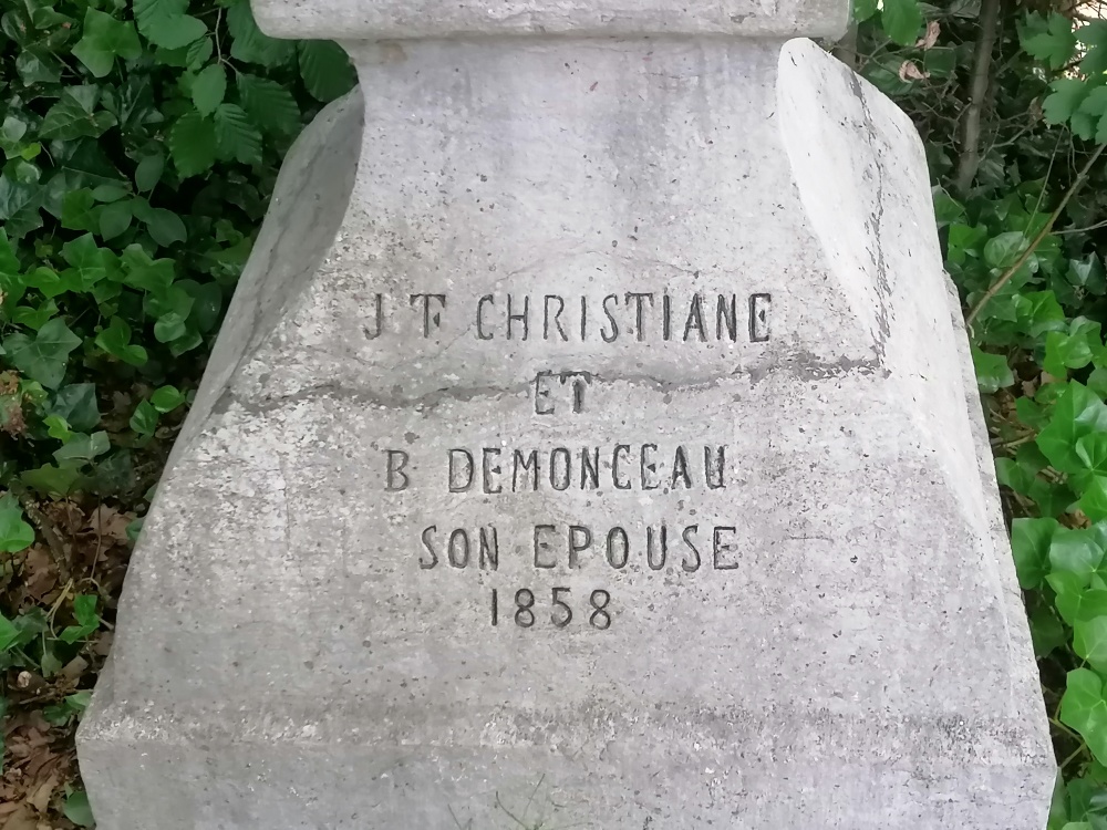 Patrimoine Croix double-face chemin des Berges de la Bel 2022 - Philippe Haccour005.jpg