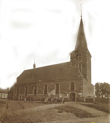 L'église d'Aubel avant 1907