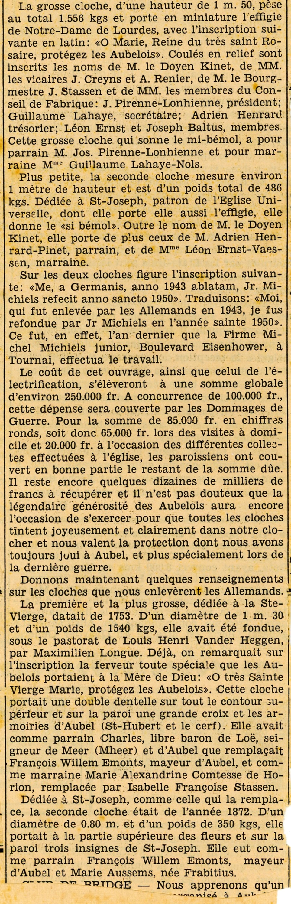 Bénédiction des nouvelles cloches  XXXX - Lecloux-Baltus Marie-Josée 002.jpg