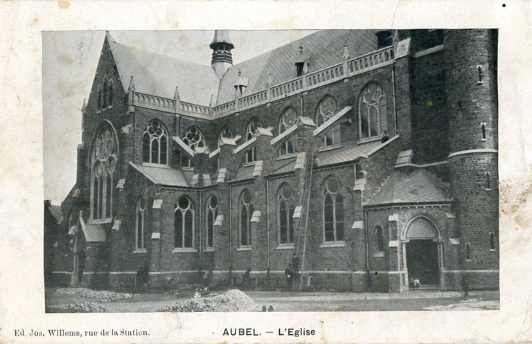 "Petits travaux" à l'église d'Aubel