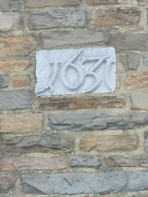 Pierre datée de 1631