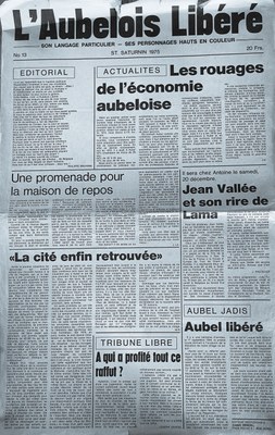 L'Aubelois Libéré n°13 - Novembre 1975