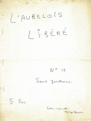 L'Aubelois libéré n°15 en 1976