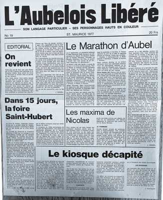 L'Aubelois libéré n°19 en septembre 1977