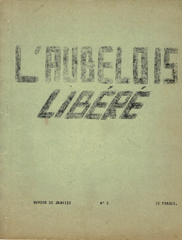 L'Aubelois libéré n°5 en janvier 1974